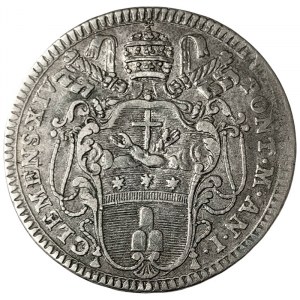 Papal State, Clemente XIV, Doppio Giulio 1769