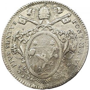 Papal State, Pio VI, Scudo 1780