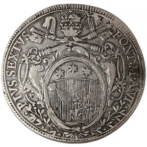 Kirchenstaat, Pio VI, Scudo 1780
