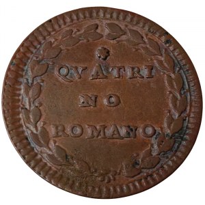 Papal State, Pio VI, Quattrino 1784