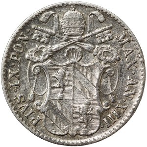 Pápežský štát, Pio IX, 5 Baiocchi 1859