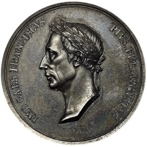 Austrian Trieste, Medal Opening of the new Opicina commercial road 1830
