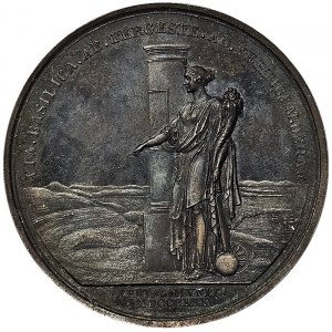 Austrian Trieste, Medal Opening of the new Opicina commercial road 1830