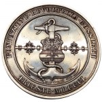 Austrian Trieste, Medal Award of the Revoltella Gossleth Foundation for the pupils of the School of Fine Arts 1855