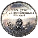 Austrian Trieste, Medal 50th anniversary of the Minerva Society 1861