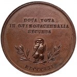 Austrian Trieste, Medal 50th anniversary of the Minerva Society 1861