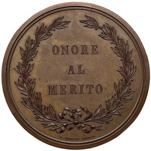 Rakouský Terst, medaile z Hospodářské a zemědělské výstavy 1863