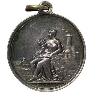 Austrian Trieste, Medal Austrian-Hungarian Agricultural and industrial Exhibition 1882