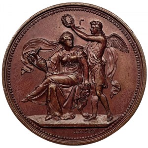 Austrian Trieste, Medal Industrial Art Exhibition, Society of the Friends of Art 1891