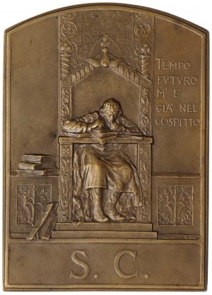 Austrian Trieste, Plaque People's votes for the Italian university 1901