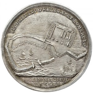 Austrian Trieste, Medal for the opening of the new Lazzaretto 1769