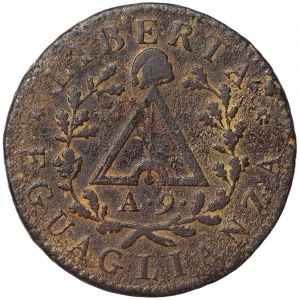 Subalpine Republic, 2 Soldi 1801