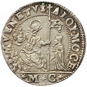 Venice, Alvise I Mocenigo, 40 Soldi con S.Giustina n.d.
