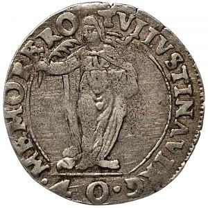 Venice, Nicolò da Ponte, 40 Soldi con S.Giustina n.d.