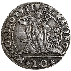 Venice, Nicolò da Ponte, 20 Soldi con S.Giustina n.d.