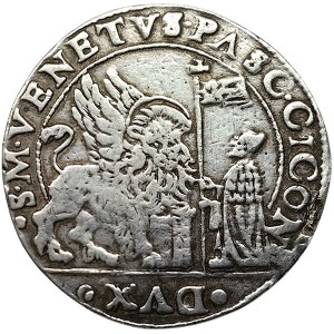 Venice, Pasquale Cicogna, Ducato con S.Giustina da 124 Soldi n.d.
