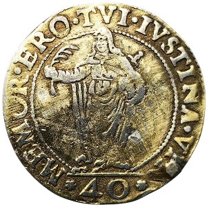 Venice, Pasquale Cicogna, 40 Soldi con S.Giustina (o 2 Lire) n.d.