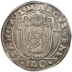 Venice, Francesco Contarini, Scudo della croce da 140 Soldi n.d.