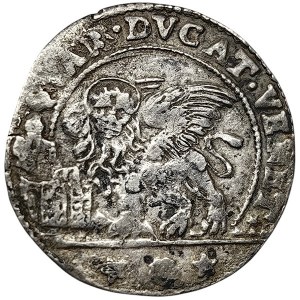 Venice, Alvise Contarini, 1/4 Ducato d'argento o Ducatello n.d.