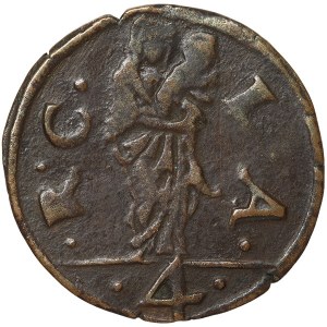 Venice, Anonymous coinage, Quattrino da 4 bagattini n.d.