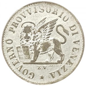 Venice, Provisional Government of Venice, 15 Centesimi 1848