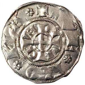 Verona, Early Scaliger anonymous, Grosso da 20 Denari o Piccoli n.d.