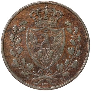 Kingdom of Sardinia, Carlo Felice, 5 Centesimi 1826, L Turin