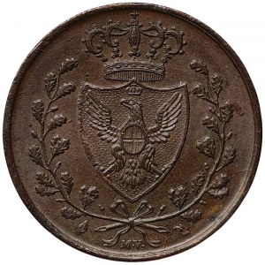 Kingdom of Sardinia, Carlo Felice, 3 Centesimi 1826, Turin