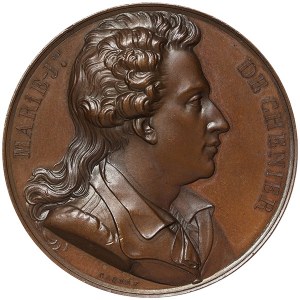 Kingdom of Sardinia, Marie-Joseph Chénier 1764-1811, Medal 1831