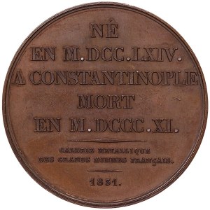 Kingdom of Sardinia, Marie-Joseph Chénier 1764-1811, Medal 1831
