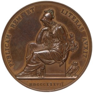 Kingdom of Sardinia, Prospero Balbo, Count of Vinadio 1762-1837, Medal 1837