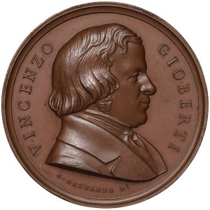 Królestwo Sardynii, Vincenzo Gioberti 1801-1852, medal b.d.