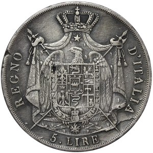 Talianske kráľovstvo, Napoleon I., 5 Lire 1811, Miláno