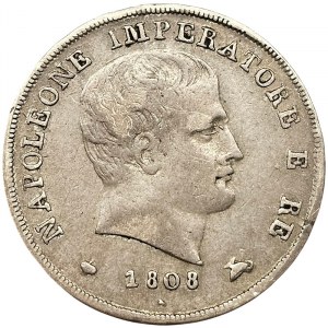 Kingdom of Italy, Napoleon I, 15 Soldi 1808, Milan