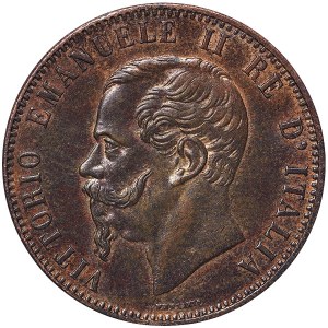 Kingdom of Italy, Vittorio Emanuele II, 10 Centesimi 1867, OM Strasbourg