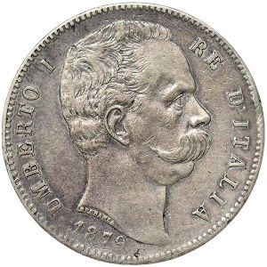 Italské království, Umberto I, 5 lir 1879, Řím
