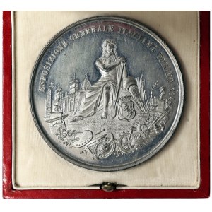 Kingdom of Italy, Umberto I, Medal Expo in Turin 1884