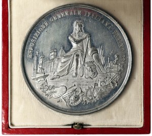 Italské království, Umberto I., medaile Expo v Turíně 1884
