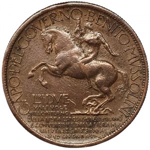 Kingdom of Italy, Vittorio Emanuele III, Buono da 2 Lire 1928, Rome