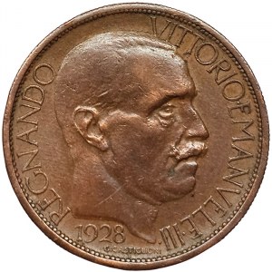 Kingdom of Italy, Vittorio Emanuele III, Buono da 2 Lire 1928, Rome