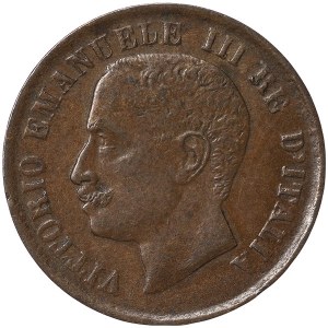 Kingdom of Italy, Vittorio Emanuele III, 1 Centesimo 1904, Rome