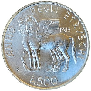 Italienische Republik, 500 Lire 1985, Rom