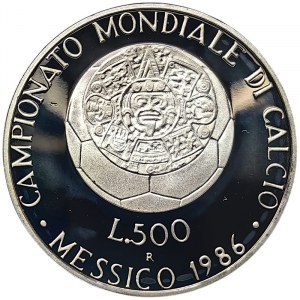 Italian Republic, 500 Lire 1986, Rome