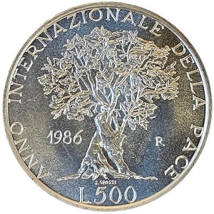Italian Republic, 500 Lire 1986, Rome