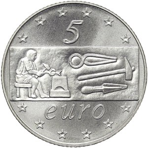 Republika Włoska, 5 Euro 2003, Rzym