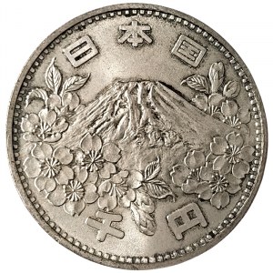 Japan, Hirohito, 1.000 Yen 1964, Tokyo
