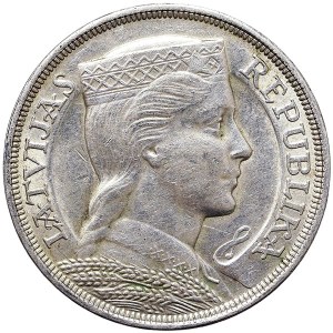Latvia, 5 Lati 1929