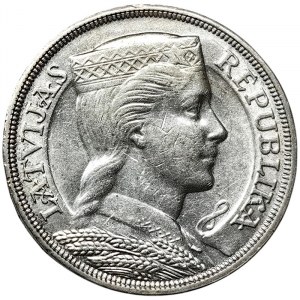 Latvia, 5 Lati 1931