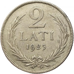 Latvia, 2 Lati 1925