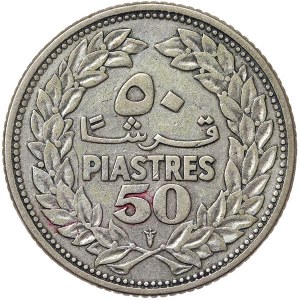 Lebanon, 50 Piastres 1952